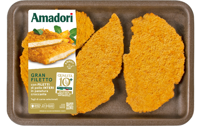 Filetto di pollo impanato Qualità 10+