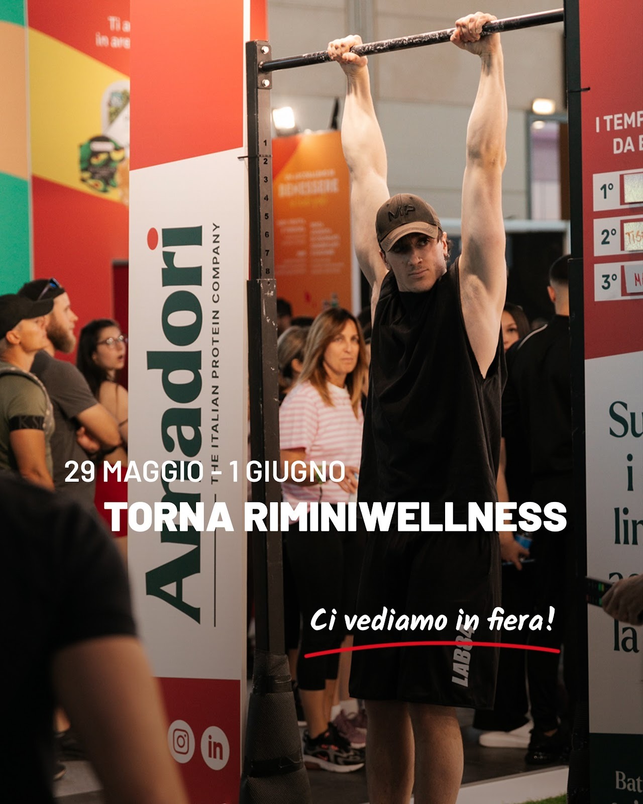 Gruppo Amadori Food Partner ufficiale al RiminiWellness 2025